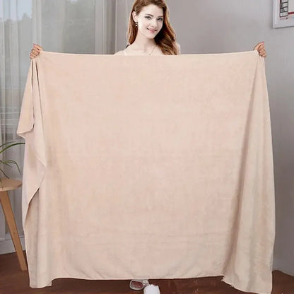 Serviette de bain en microfibre 120x200 cm, douce et absorbante