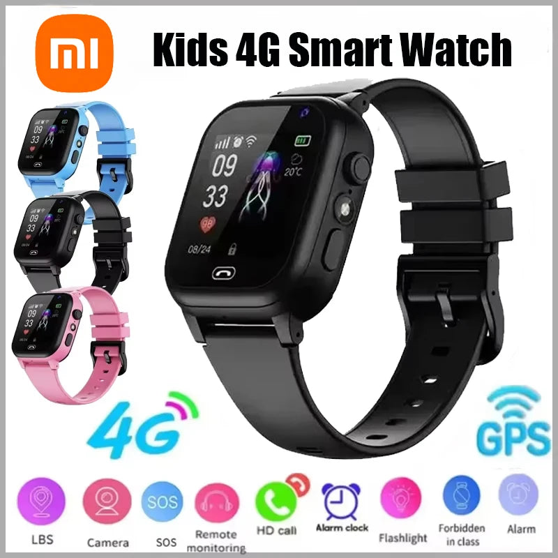 Montre Intelligente Enfant 4G Xiaomi MIJIA - GPS, Appel SOS, Étanche