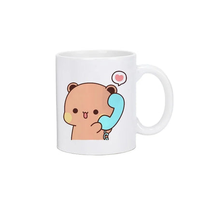 Tasse Moka Panda Bubu Dudu - Cadeau Mignon Couple et Amis