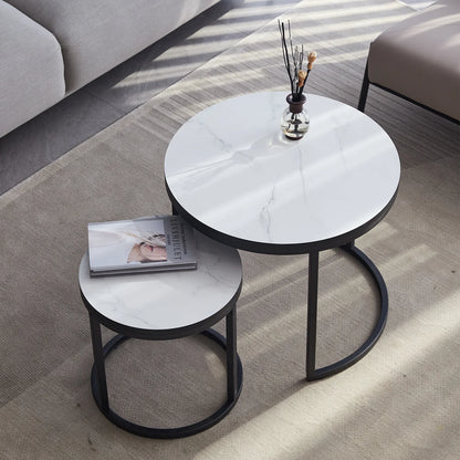 Table basse nordique 2 en 1 EGOONM - Design moderne et minimaliste