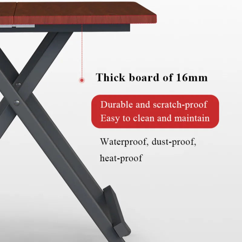Table Pliable Multifonctionnelle pour Petit Espace et Dortoir