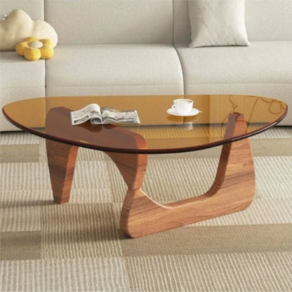 Table Basse Nordique Italienne en Forme de Goutte - Style Minimaliste