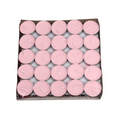 Bougies parfumées à la citronnelle - Lot de 50, anti-insectes et romantiques