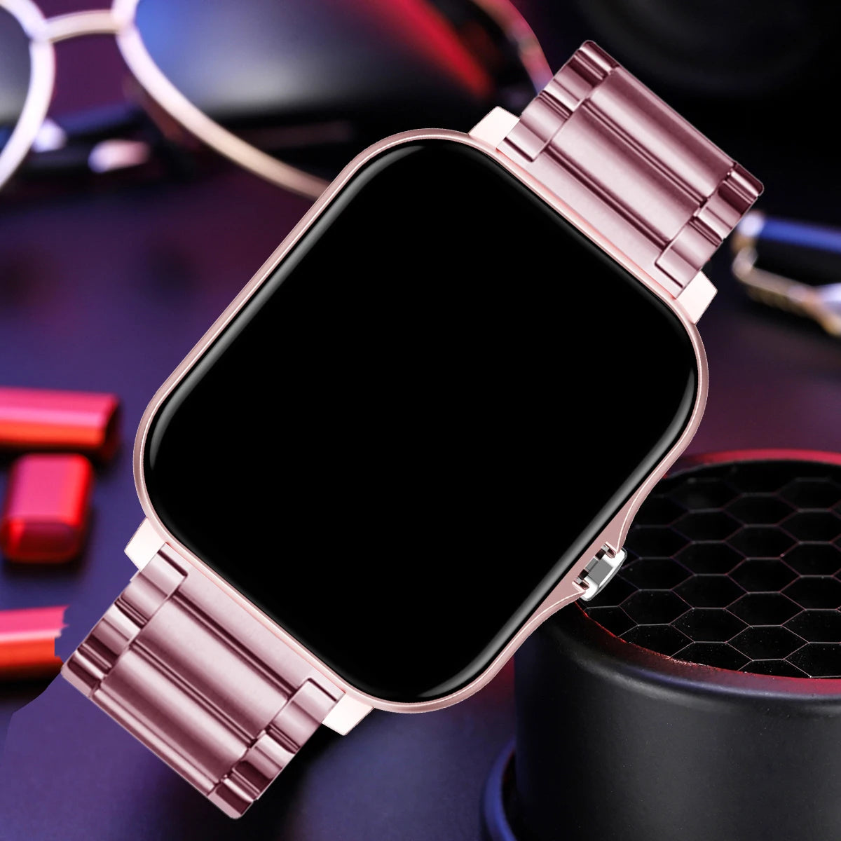 Montre Connectée Étanche 1.83" - Suivi Sportif & Notifications iPhone/Android