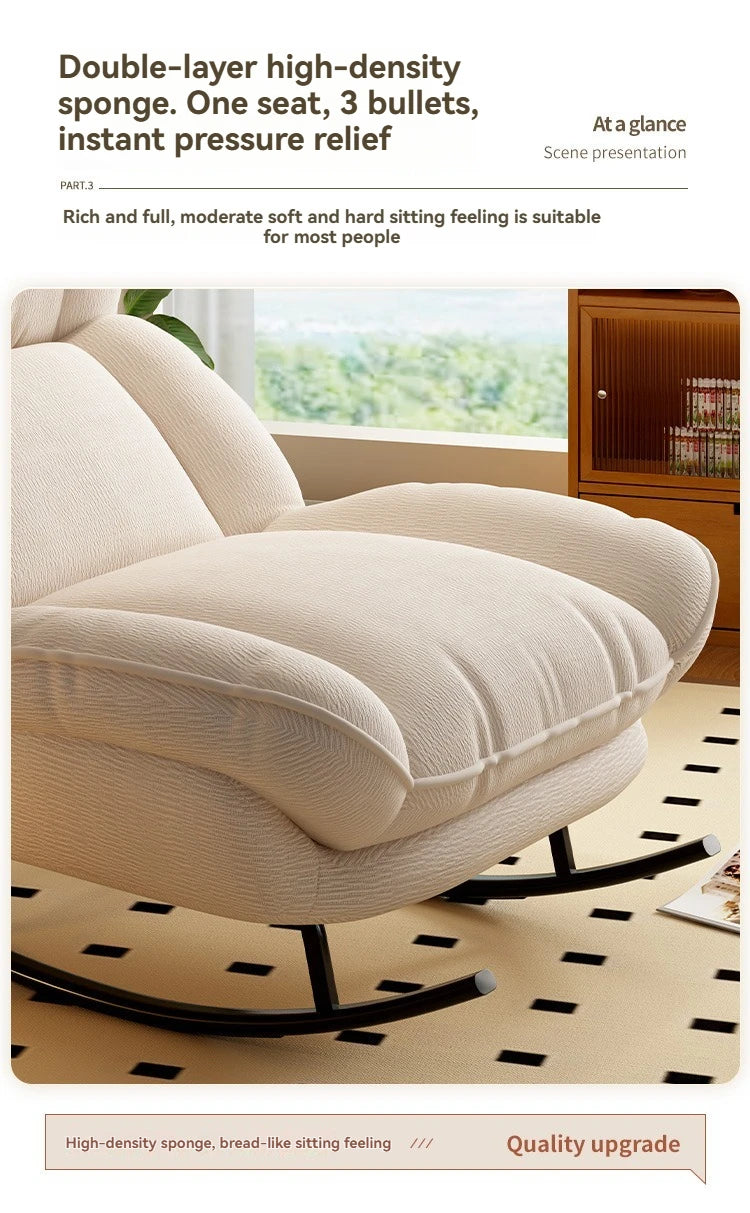 Canapé Paresseux Inclinable et Chaise Longue pour Détente à Domicile