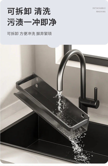 Étagère murale multifonction pour cuisine et salle de bain