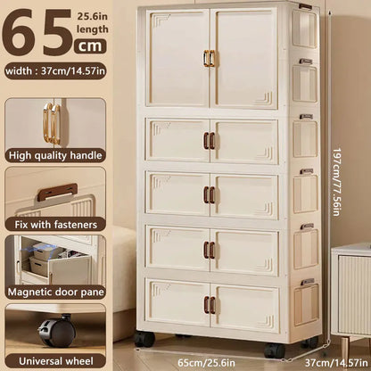 Armoire Pliable Grande Capacité - Organisateur de Vêtements Pratique