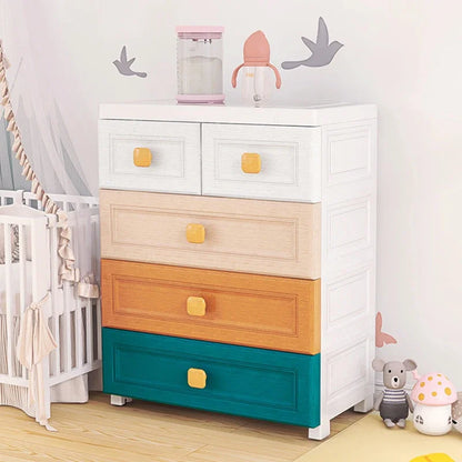 Armoire de rangement blanche à tiroirs - 50 casiers en plastique