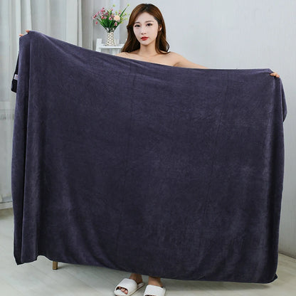 Serviette de bain en microfibre 120x200 cm, douce et absorbante