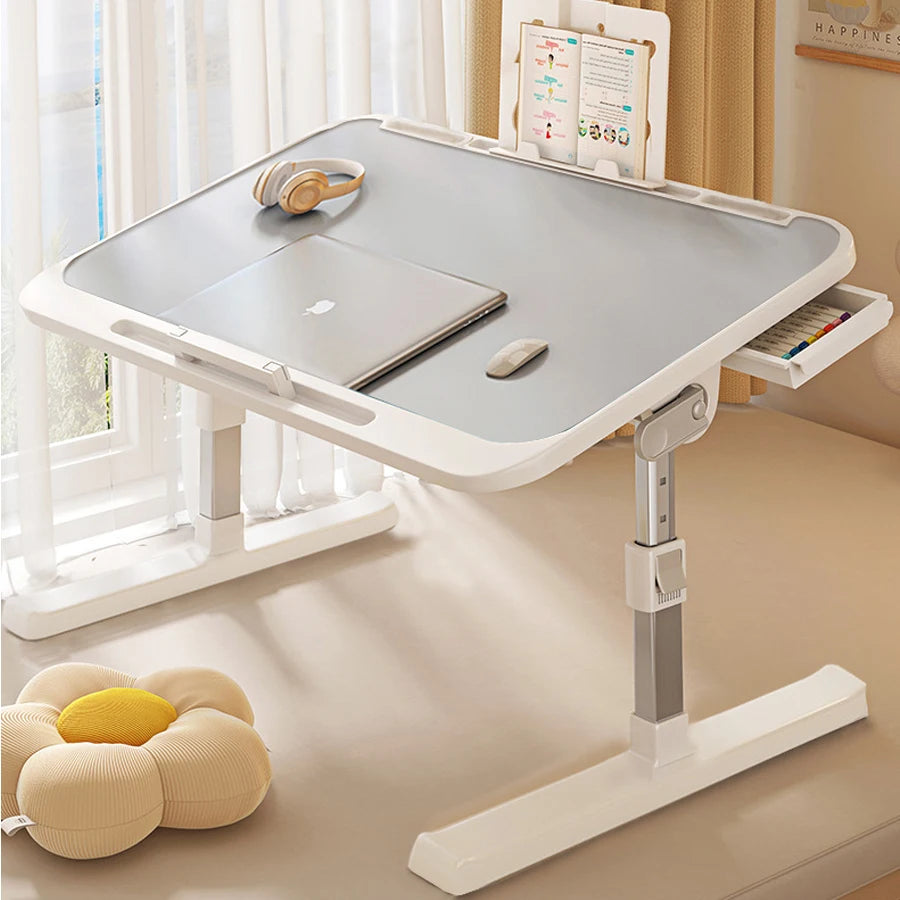 Bureau d'Ordinateur Pliable et Réglable pour Petite Espace