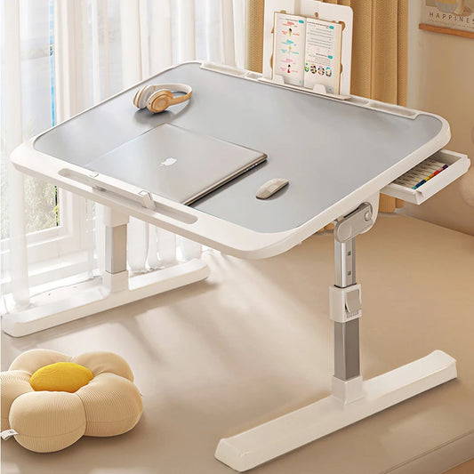 Bureau d'Ordinateur Pliable et Réglable pour Petite Espace