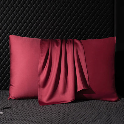 Taie d'oreiller en soie 100% naturelle pour cheveux et peau