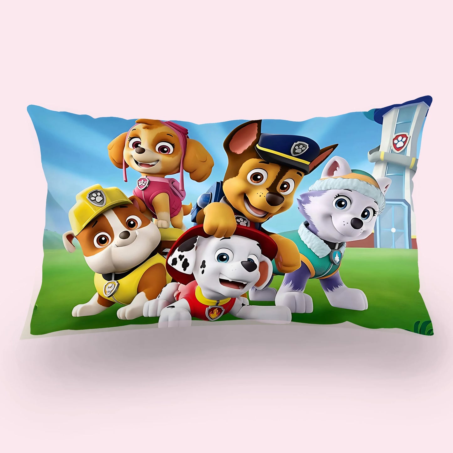 Taie d'oreiller Double Face Hot Dogs P-Paws - Décoration Maison