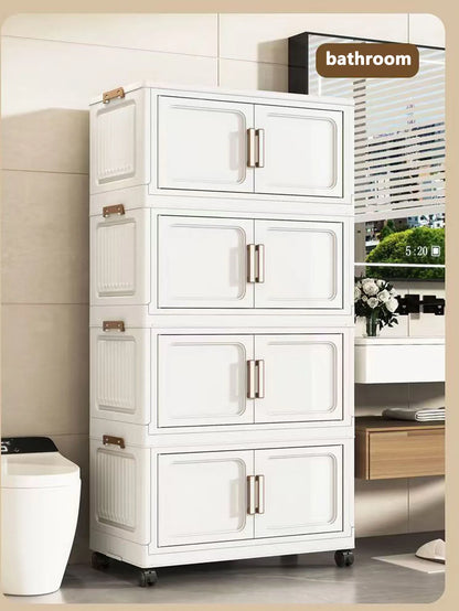 Armoire de rangement pliable pour vêtements de bébé et enfants