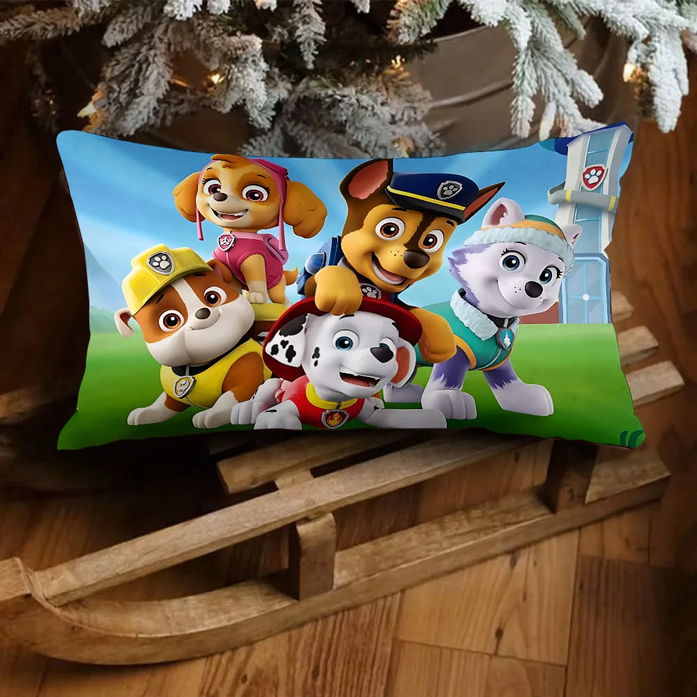 Taie d'oreiller Double Face Hot Dogs P-Paws - Décoration Maison