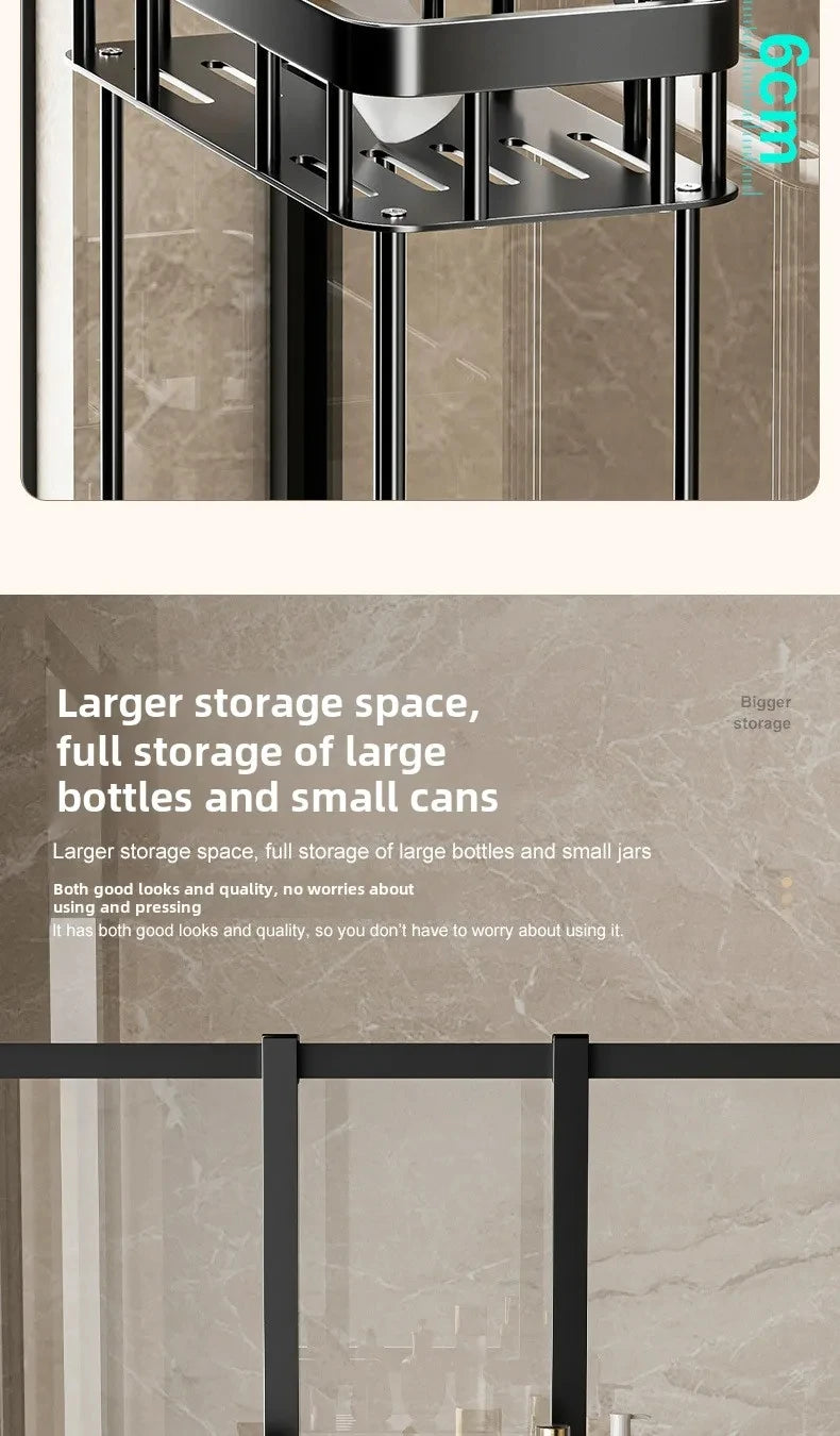 Organisateur de Toilette Mural pour Salle de Bain - Support Pratique