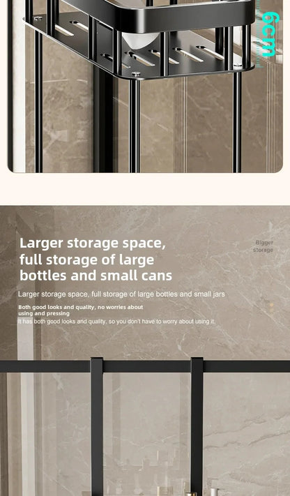 Organisateur de Toilette Mural pour Salle de Bain - Support Pratique