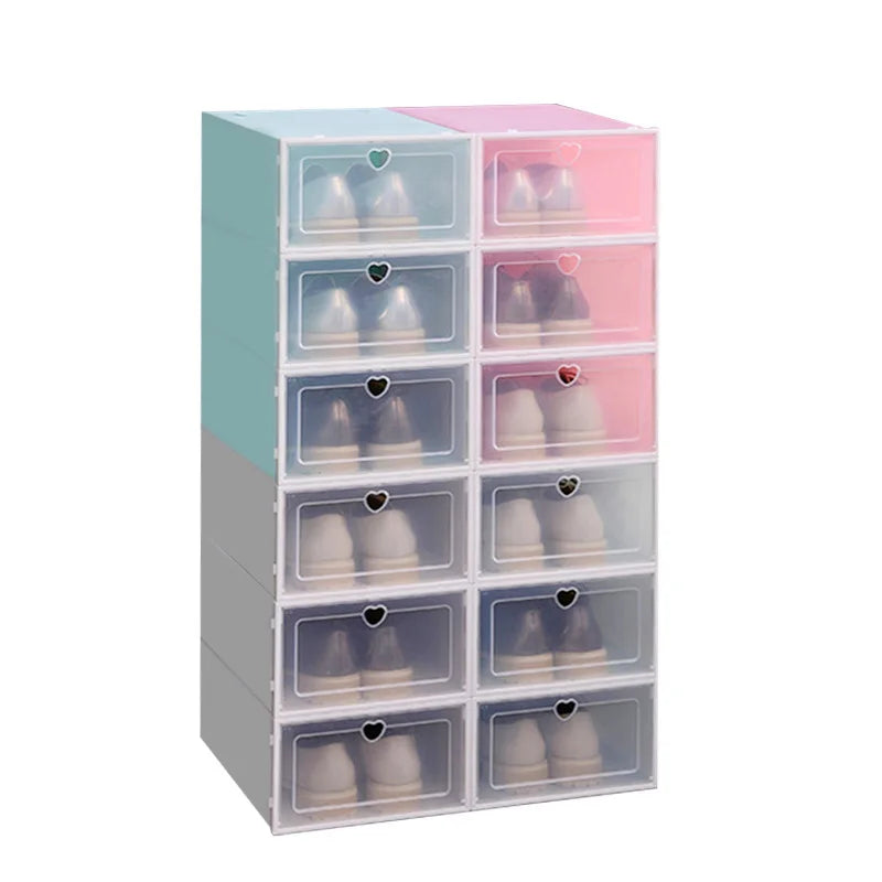 Armoire à chaussures en plastique multicouche pour un rangement pratique