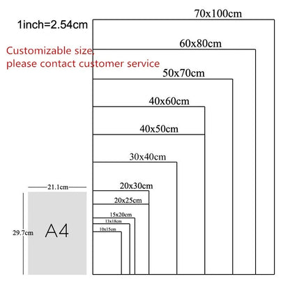 Affiches Noir et Blanc de Voitures Classiques pour Décoration