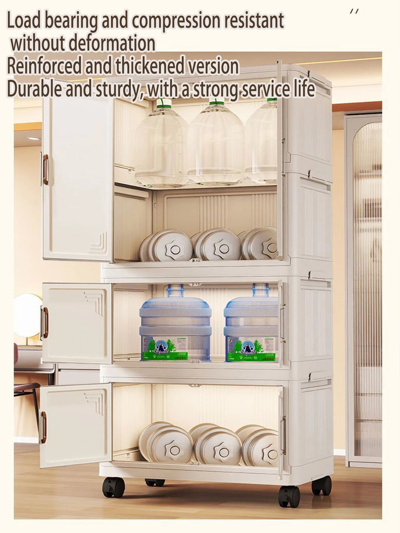 Armoire Pliable Grande Capacité - Organisateur de Vêtements Pratique