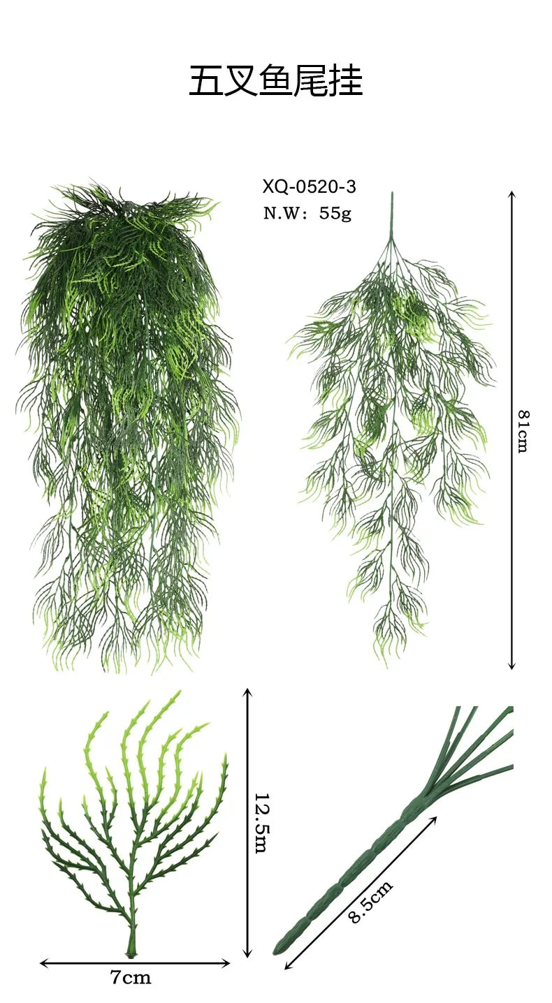 Vigne Persane Artificielle 90cm - Décoration Murale Élégante