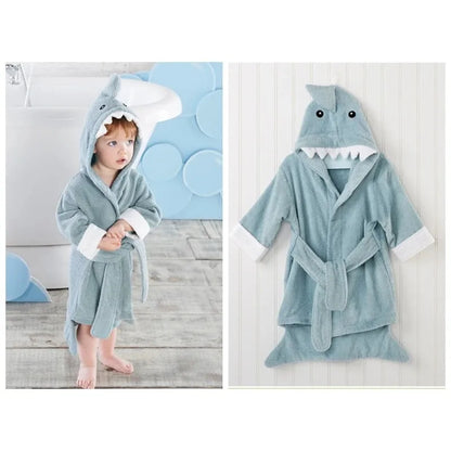 Robe de bain en coton pour bébé : peignoir doux et pyjama