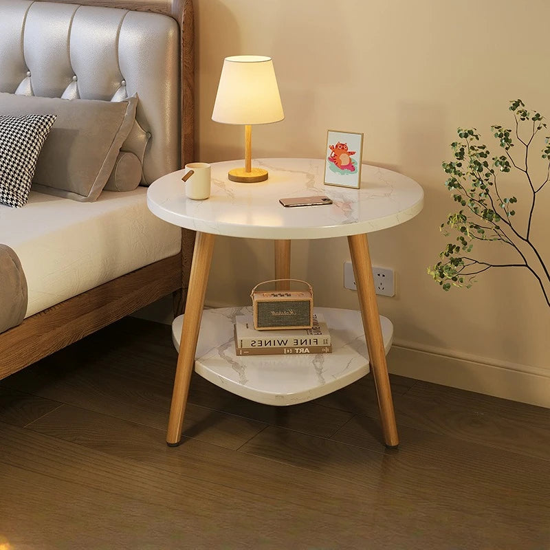 Table de chevet moderne en bois - Luxueuse et pratique