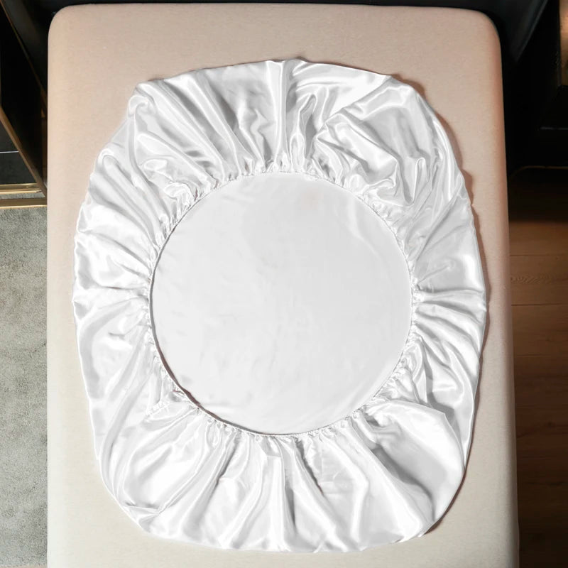 Drap de lit unie léger, housse matelas 1 pièce sans taie - 2025