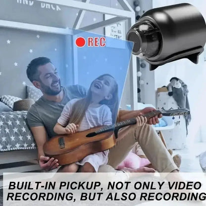 Caméra Mini X5 1080P : Vision Nocturne et Détection de Mouvement