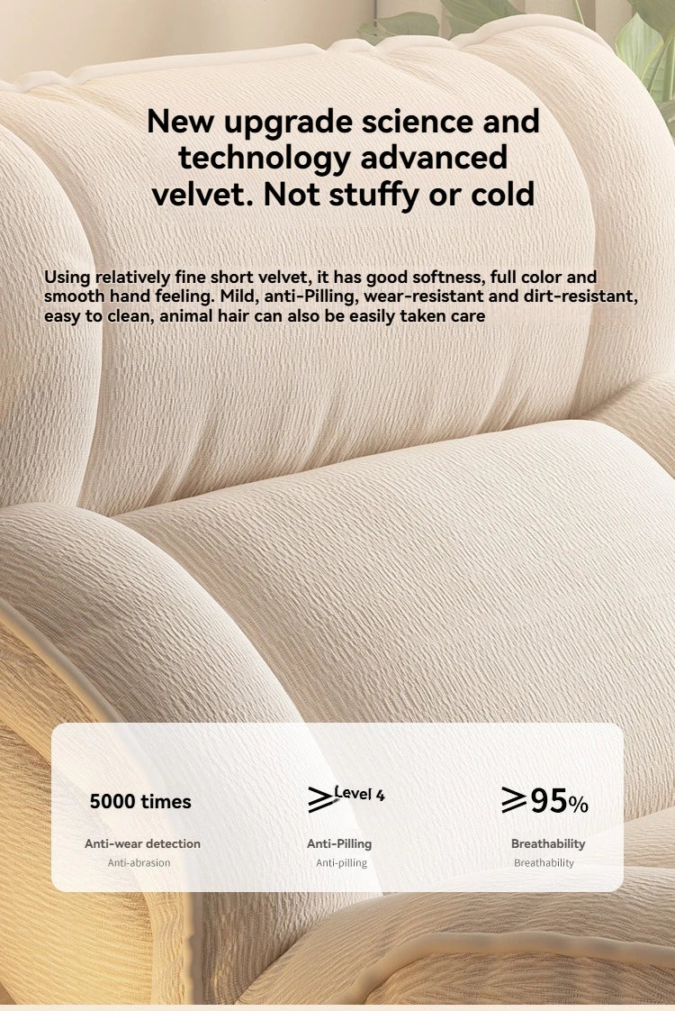 Canapé Paresseux Inclinable et Chaise Longue pour Détente à Domicile