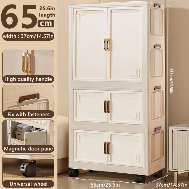 Armoire Pliable Grande Capacité - Organisateur de Vêtements Pratique