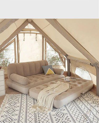 Canapé Gonflable Automatique & Tente de Camping Portable – Oncle Escargot