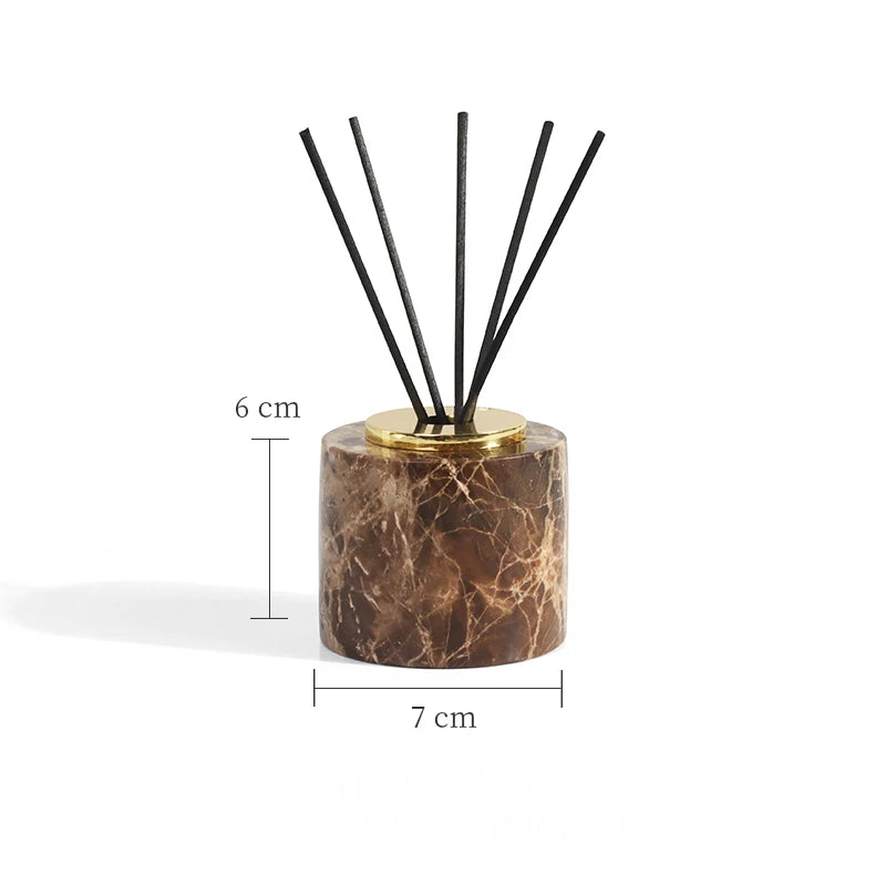 Porte-brosse à dents en marbre foncé - Luxe Regina Dish HOSet