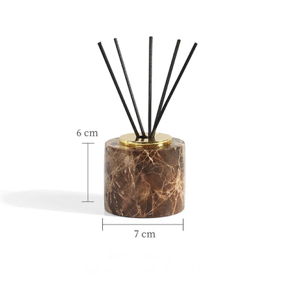 Porte-brosse à dents en marbre foncé - Luxe Regina Dish HOSet