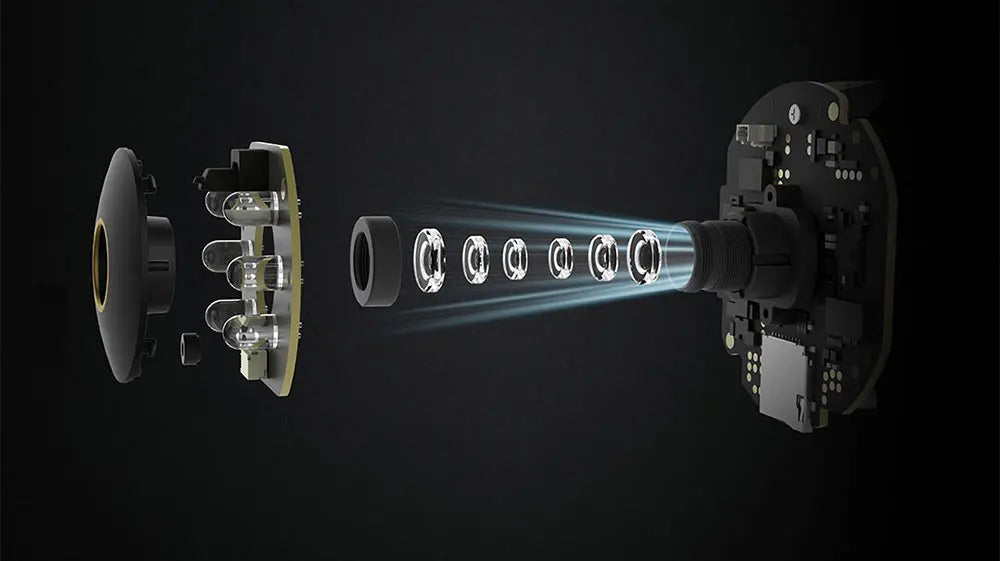 Caméra de Sécurité Xiaomi 360° 2K avec Détection AI et Vision Nocturne