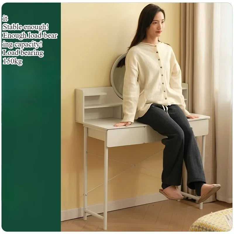 Commode moderne avec miroir pour chambre petite appartement 2025