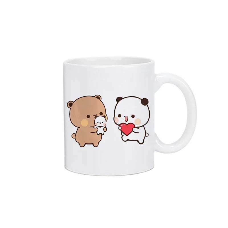 Tasse Moka Panda Bubu Dudu - Cadeau Mignon Couple et Amis