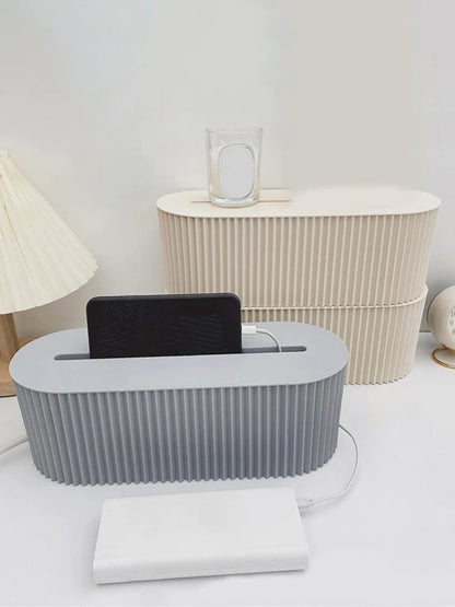 Organisateur de câbles multifonctionnel pour prise domestique