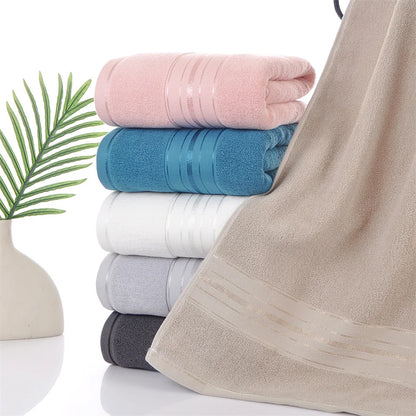 Serviette visage en coton absorbante - Douce et épaisse pour salle de bain