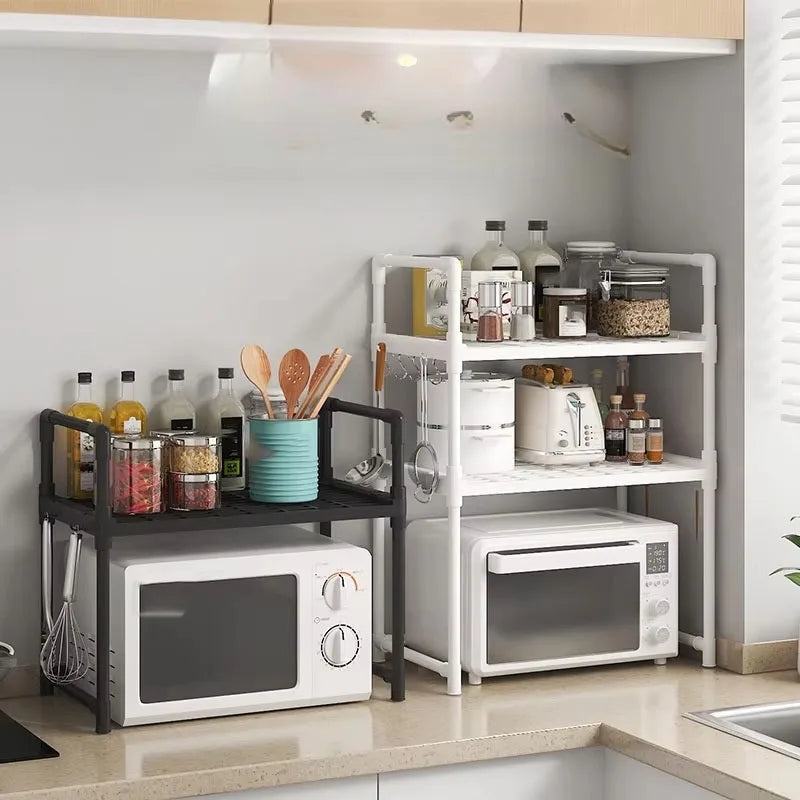 Étagère de Cuisine Multicouche pour Micro-Ondes et Condiments