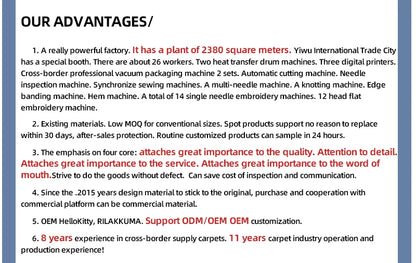 Ensemble de 3 Tapis Monochromes Doux et Absorbants - Motif Pierre