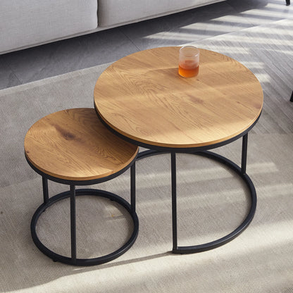 Table basse nordique 2 en 1 EGOONM - Design moderne et minimaliste