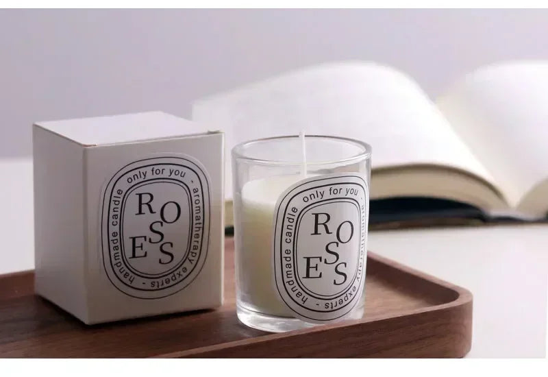 Bougie parfumée romantique pour mariage - Cadeau élégant