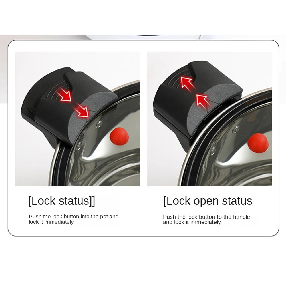 Marmite en Acier Inoxydable à Micro-pression pour Soupes et Ragoûts