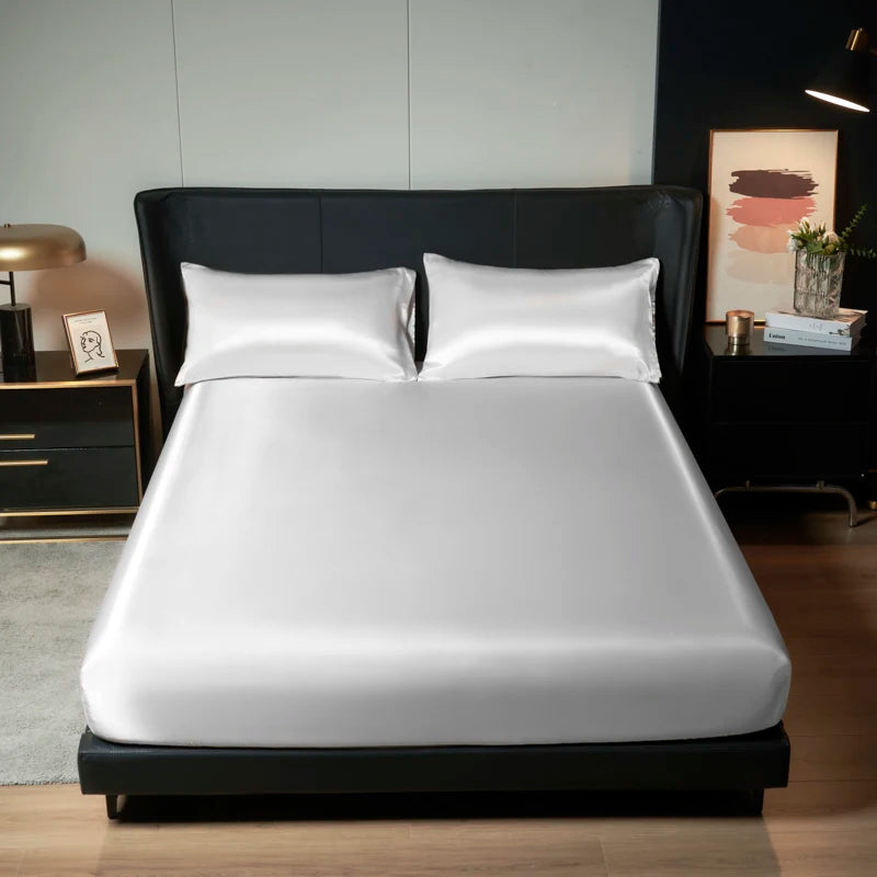Drap de lit unie léger, housse matelas 1 pièce sans taie - 2025