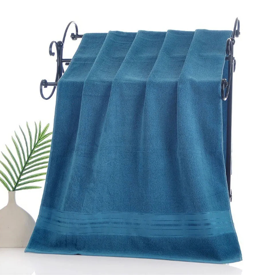 Serviette visage en coton absorbante - Douce et épaisse pour salle de bain