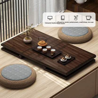 Table basse pliable pour balcon - Petite table à thé pratique