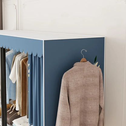 Armoire pliante en acier durable - Rangement pratique sans installation