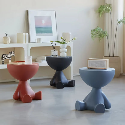 Table de chevet ours moderne en plastique, multifonctionnelle et pratique