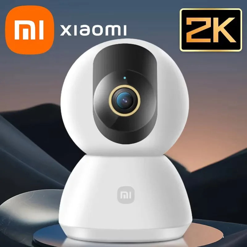 Caméra de Sécurité Xiaomi 360° 2K avec Détection AI et Vision Nocturne